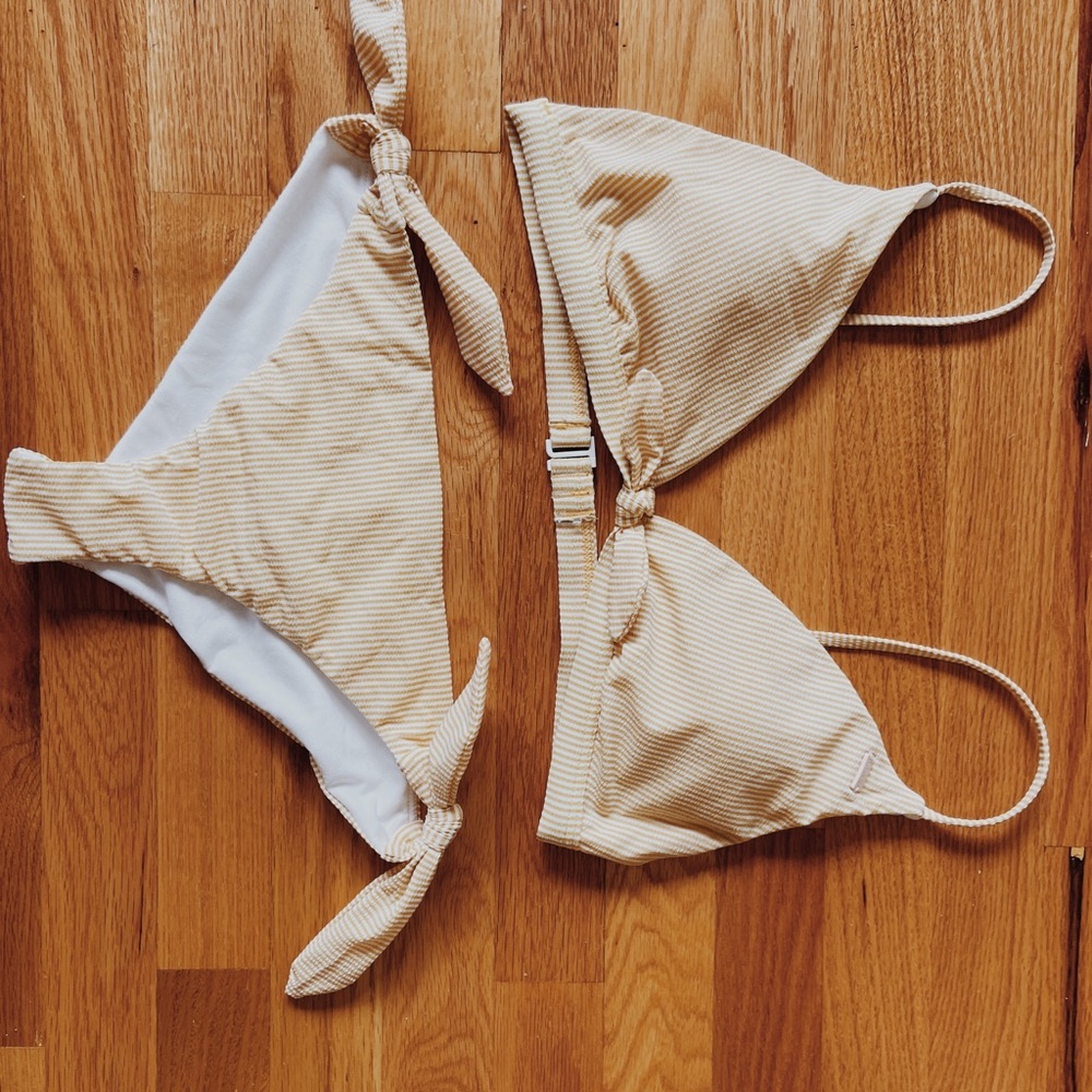 Roxy Yellow Bikini Set